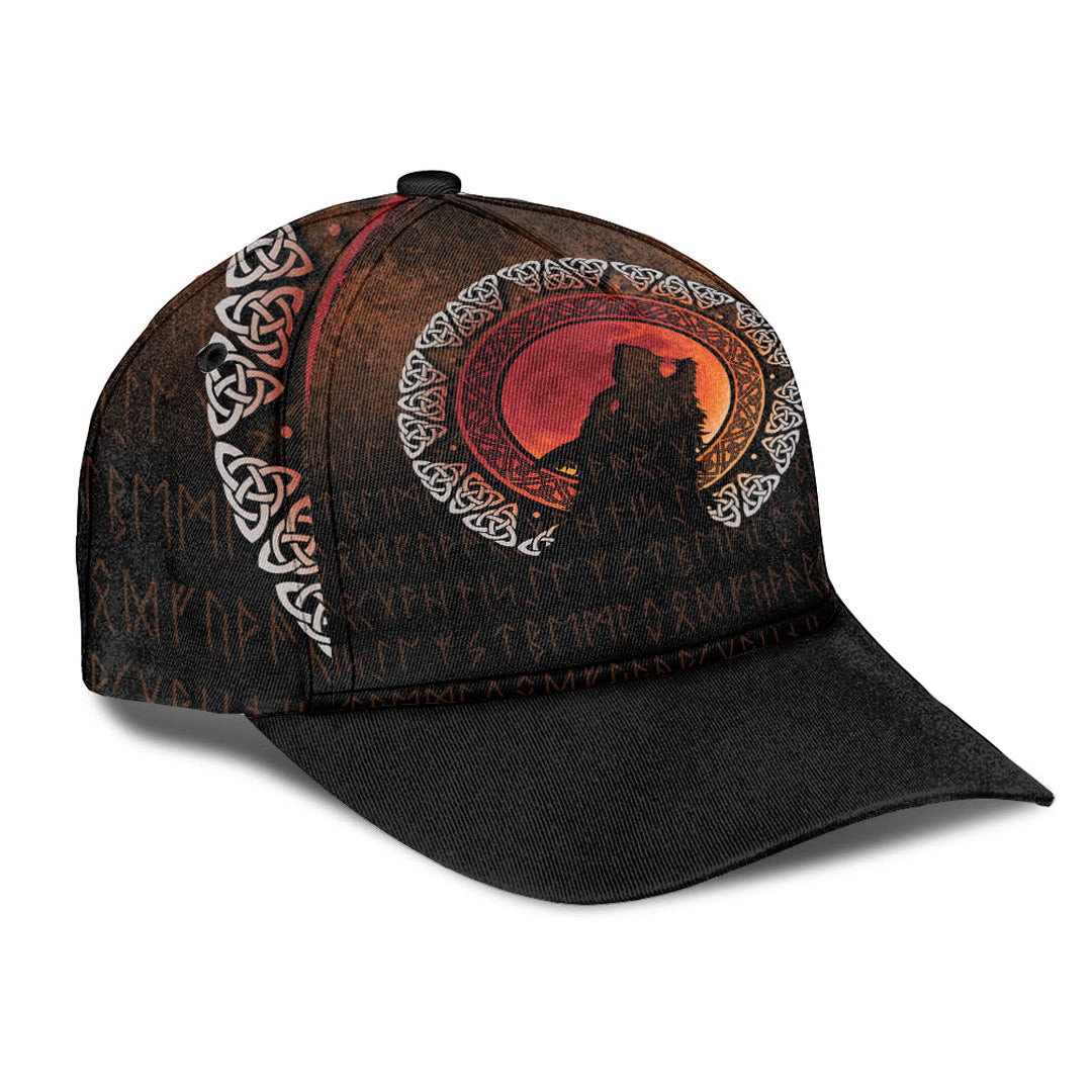Adeenyc Classic Cap -Fenrir Norse Wolf Son of Loki Baseball Cap Trucker Hats Custom Hats Gifts For Men & Women
