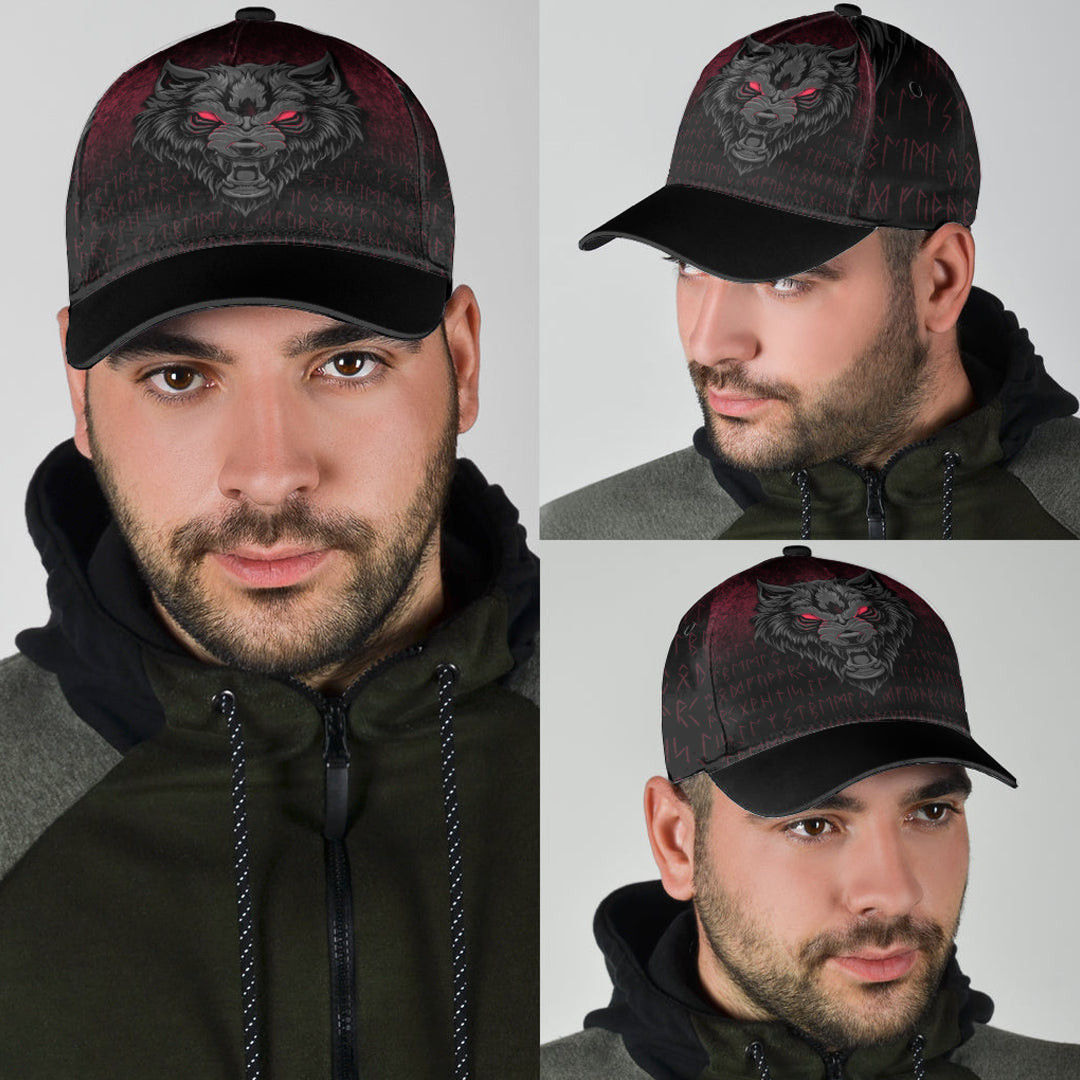 Adeenyc Classic Cap - Fenrir-Wolf---Viking-Symbol---Norse-Mythologie Baseball Cap Trucker Hats Custom Hats Gifts For Men & Women