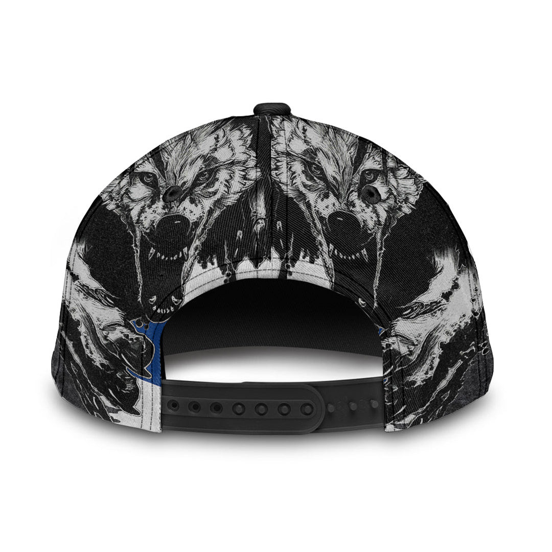 Adeenyc Classic Cap - Finland Wofl Viking Baseball Cap Trucker Hats Custom Hats Gifts For Men & Women