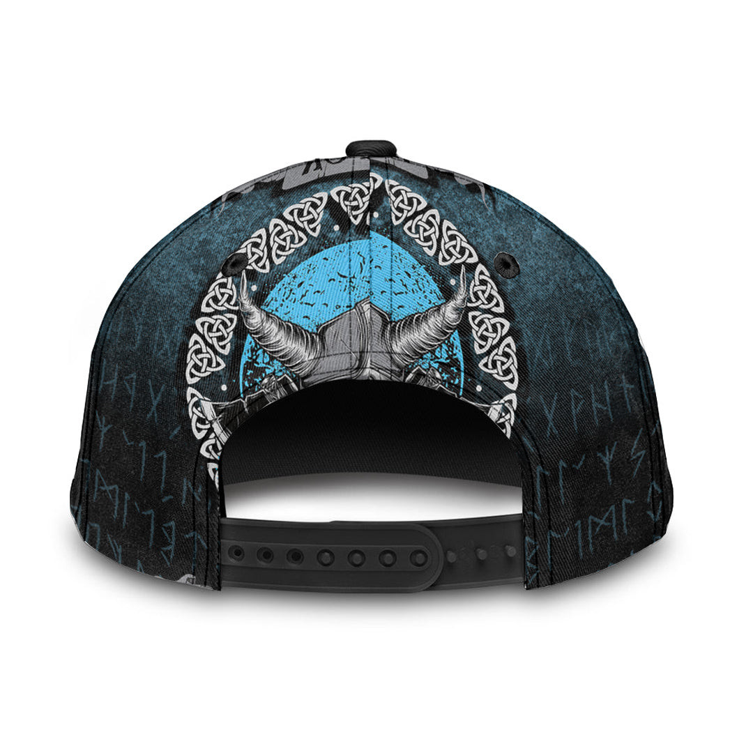 Adeenyc Classic Cap -Glory or Valhalla Viking Skull Baseball Cap Trucker Hats Custom Hats Gifts For Men & Women