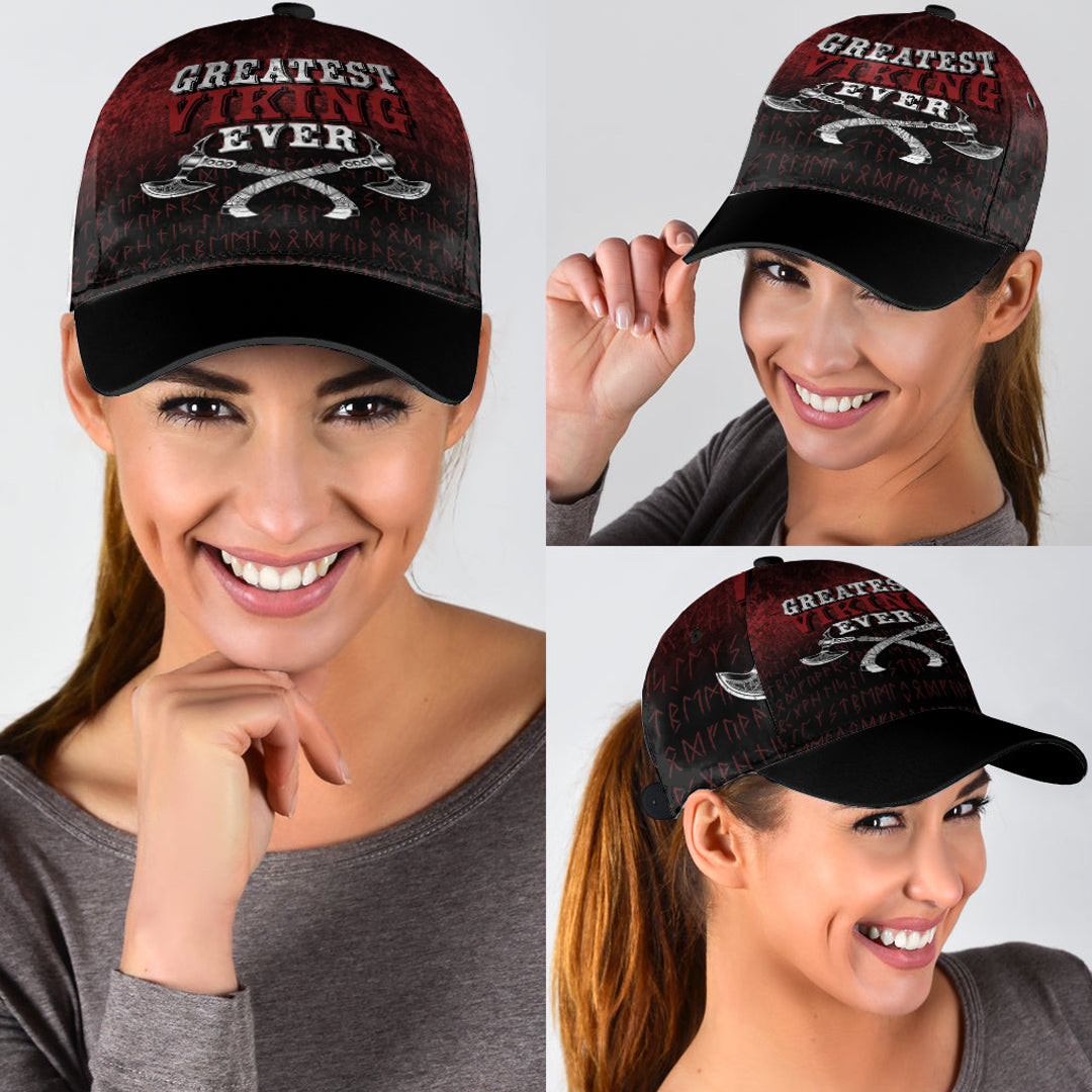 Adeenyc Classic Cap - Greatest Viking Ever Baseball Cap Trucker Hats Custom Hats Gifts For Men & Women