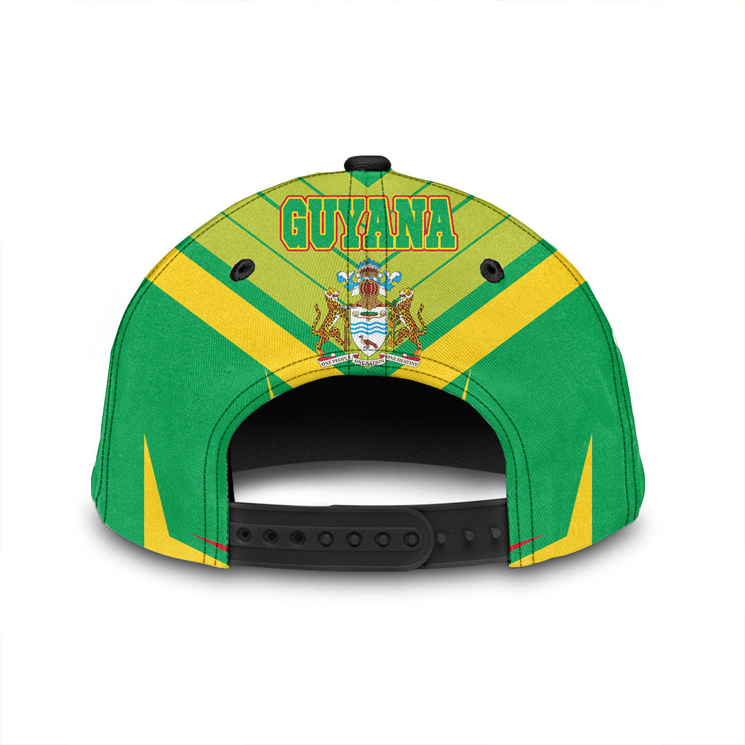 Adeenyc Classic Cap – Guyana Sporty Style Baseball Cap Trucker Hats Custom Hats Gifts For Men & Women
