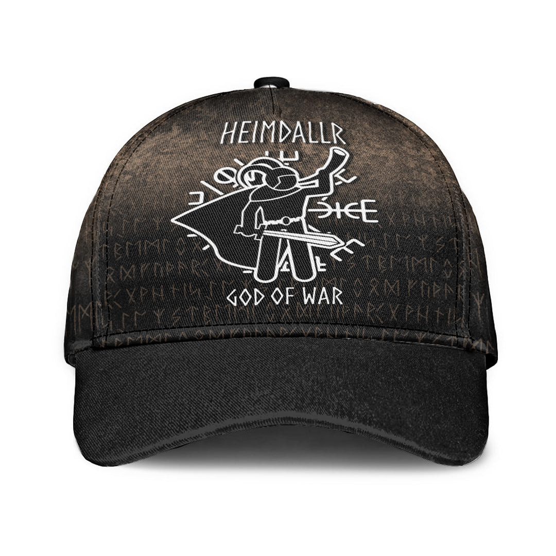 Adeenyc Classic Cap - Heimdallr God Of War Baseball Cap Trucker Hats Custom Hats Gifts For Men & Women