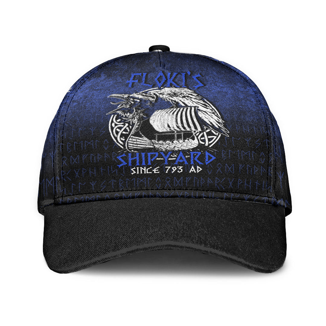 Adeenyc Classic Cap -Kattegat Longboat Raven Norse Mythology Flokis Shipyard Baseball Cap Trucker Hats Custom Hats Gifts For Men & Women