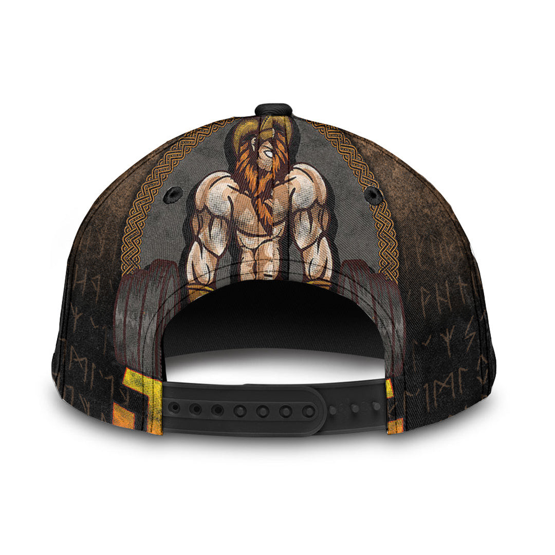 Adeenyc Classic Cap -Lift Like A Viking Baseball Cap Trucker Hats Custom Hats Gifts For Men & Women