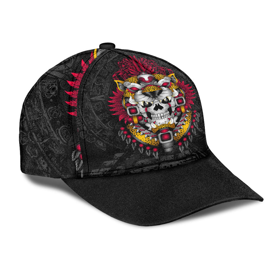 Adeenyc Classic Cap - Mexico Jaguar Warrior Aztec Mexican Baseball Cap Trucker Hats Custom Hats Gifts For Men & Women