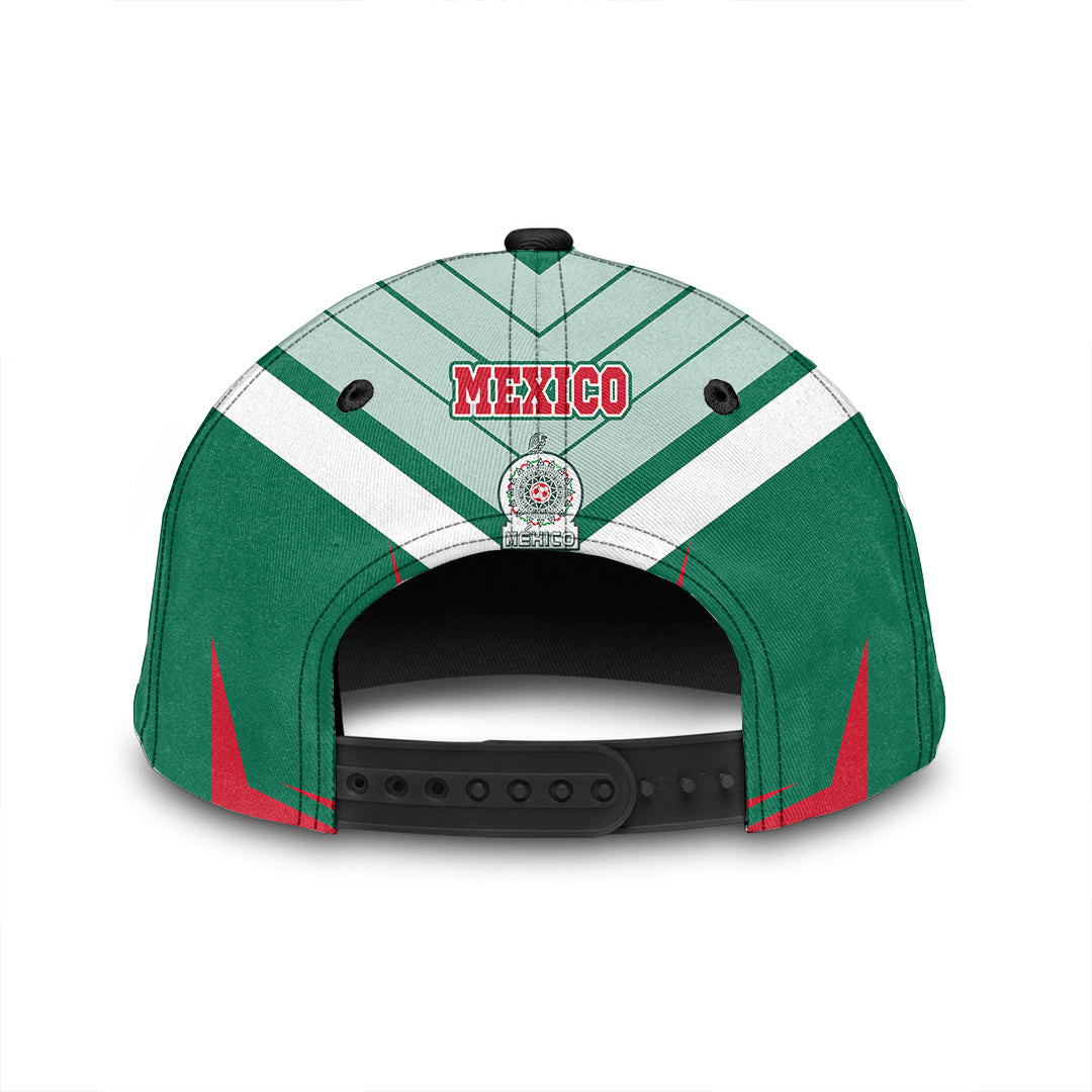 Adeenyc Classic Cap - Mexico Sporty Style Baseball Cap Trucker Hats Custom Hats Gifts For Men & Women