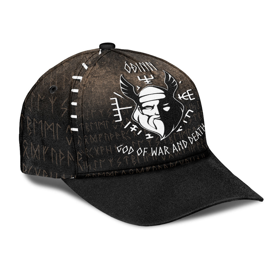 Adeenyc Classic Cap - Odin God Of War And Death Baseball Cap Trucker Hats Custom Hats Gifts For Men & Women