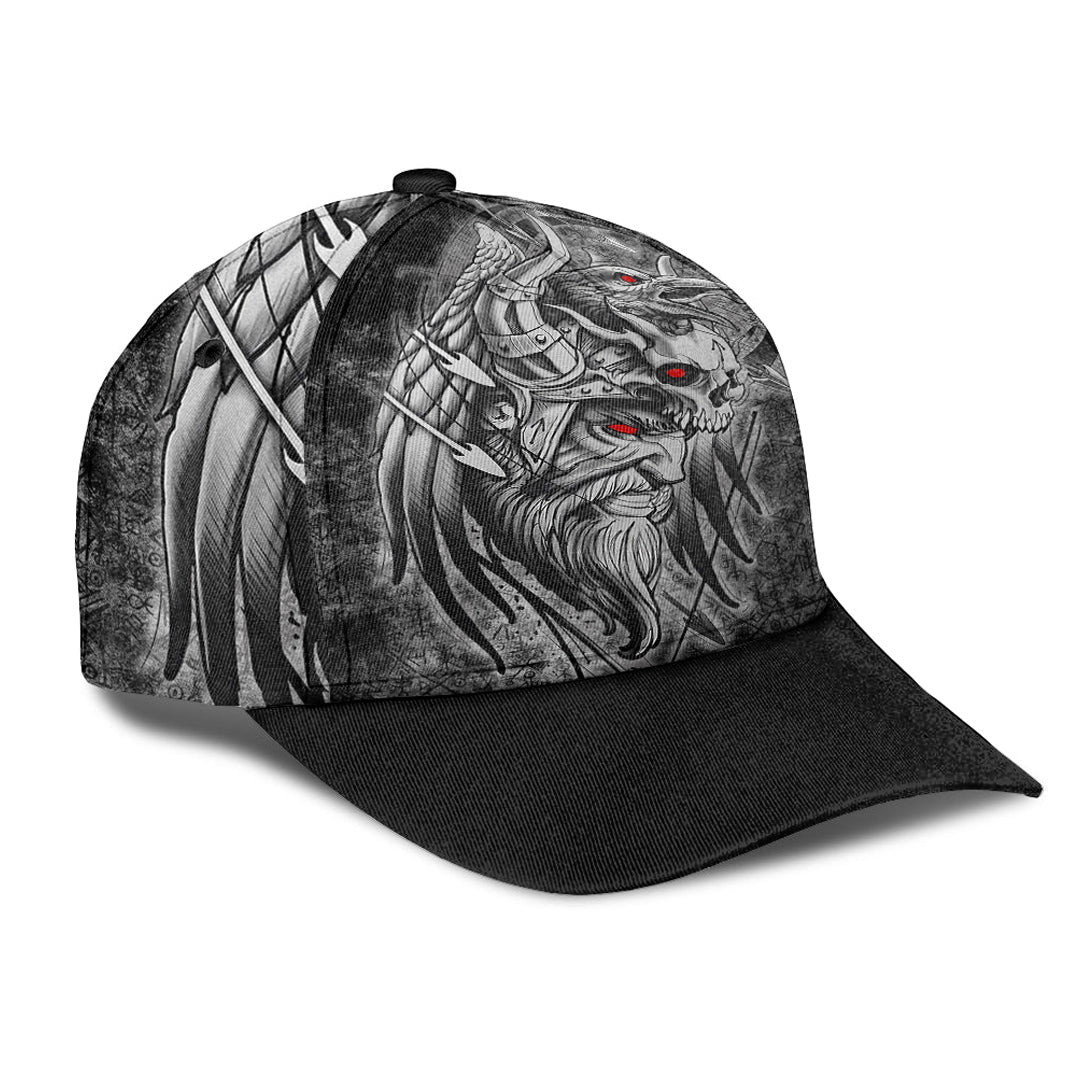 Adeenyc Classic Cap - Odin Viking Raven Of Odin Viking Baseball Cap Trucker Hats Custom Hats Gifts For Men & Women