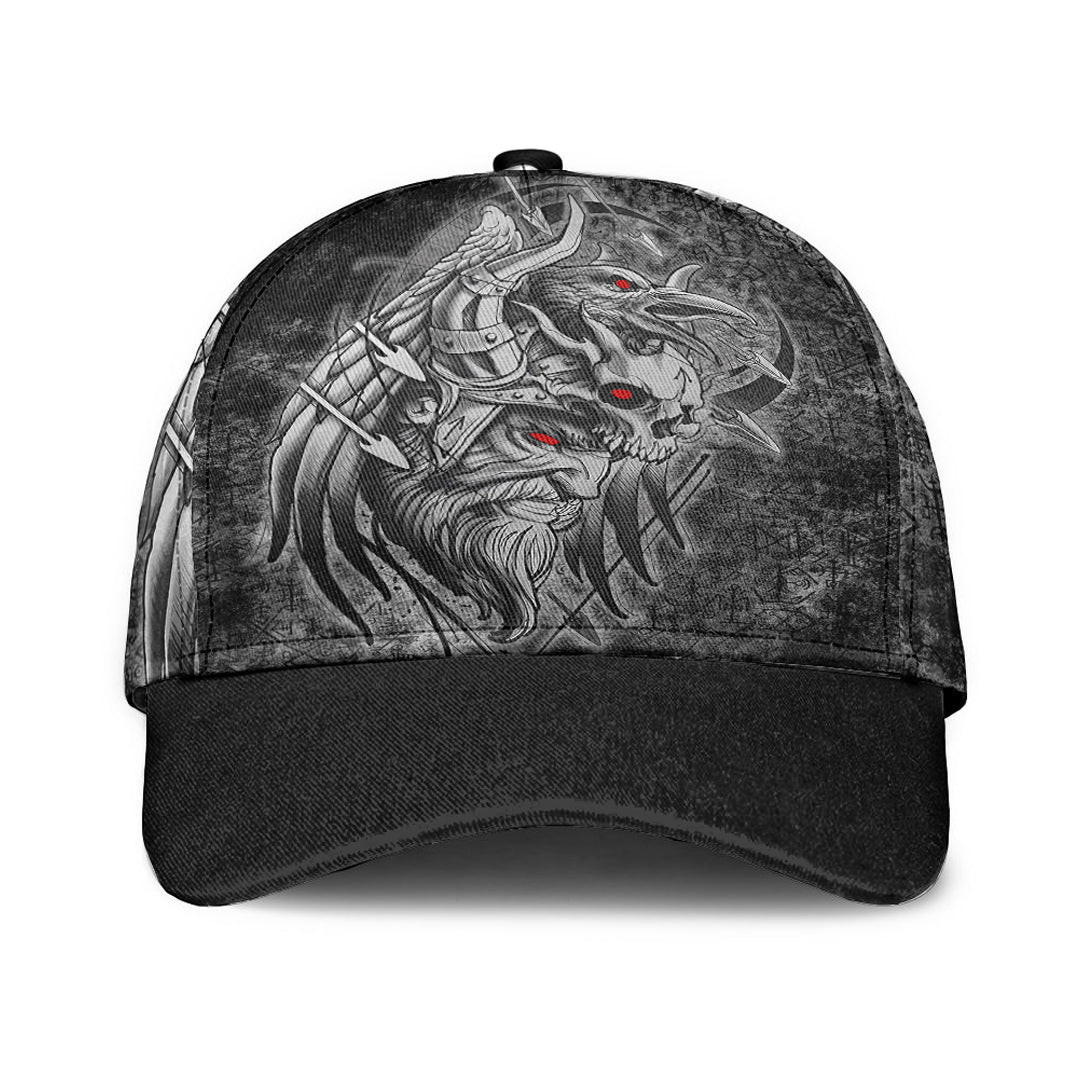 Adeenyc Classic Cap - Odin Viking Raven Of Odin Viking Baseball Cap Trucker Hats Custom Hats Gifts For Men & Women