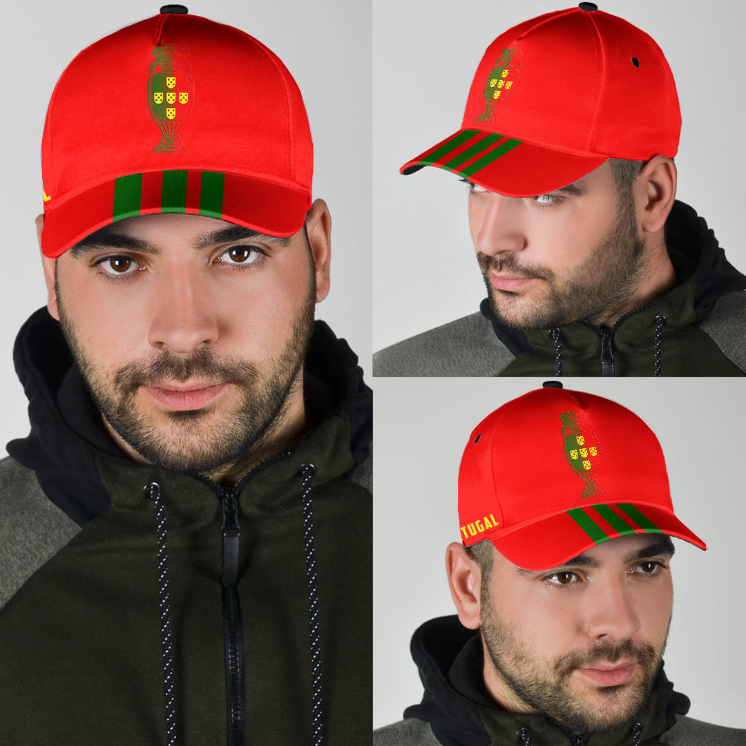 Adeenyc Classic Cap - Portugal Euro 2024 A35 Trucker Hats Custom Hats Gifts For Men & Women