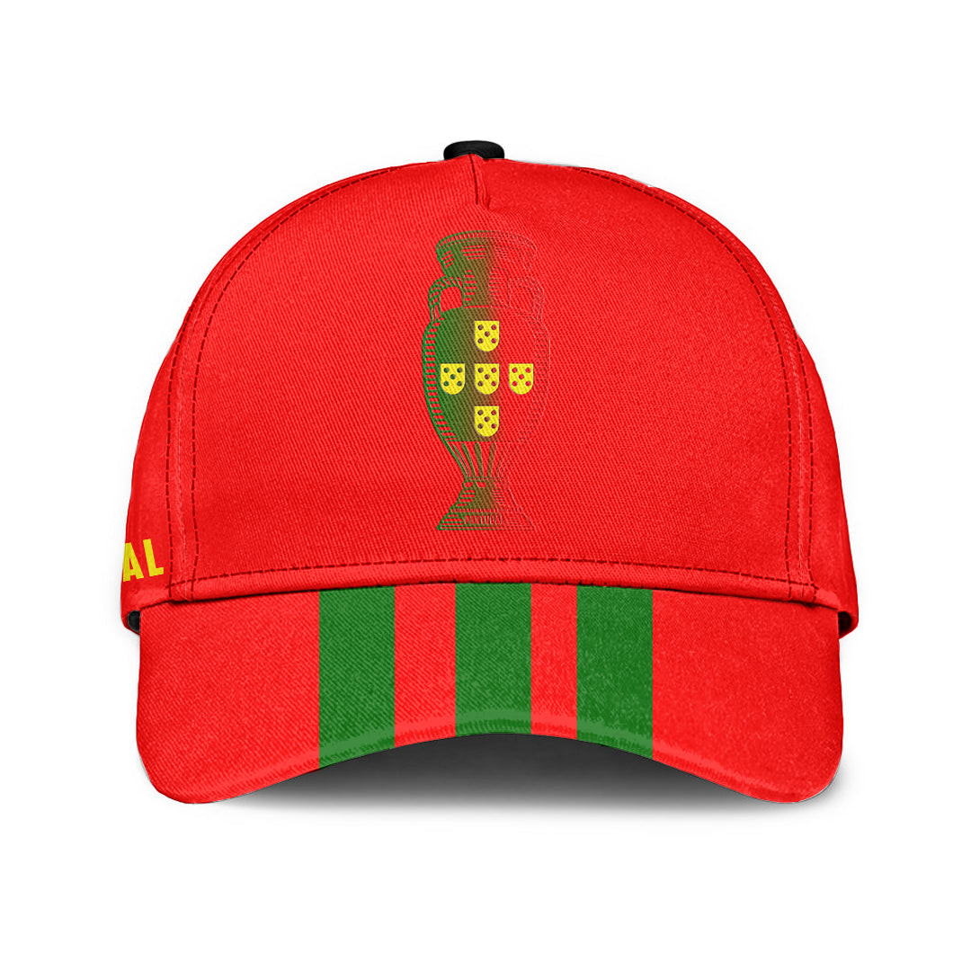 Adeenyc Classic Cap - Portugal Euro 2024 A35 Trucker Hats Custom Hats Gifts For Men & Women