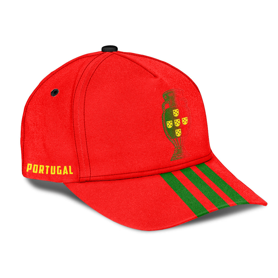 Adeenyc Classic Cap - Portugal Euro 2024 A35 Trucker Hats Custom Hats Gifts For Men & Women