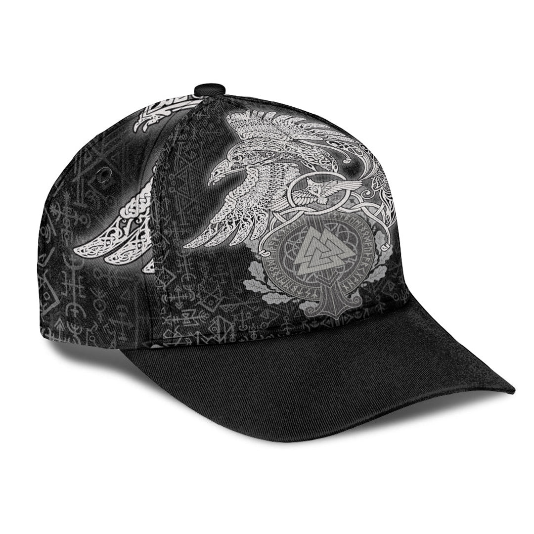 Adeenyc Classic Cap - Raven Celtic Viking Baseball Cap Trucker Hats Custom Hats Gifts For Men & Women