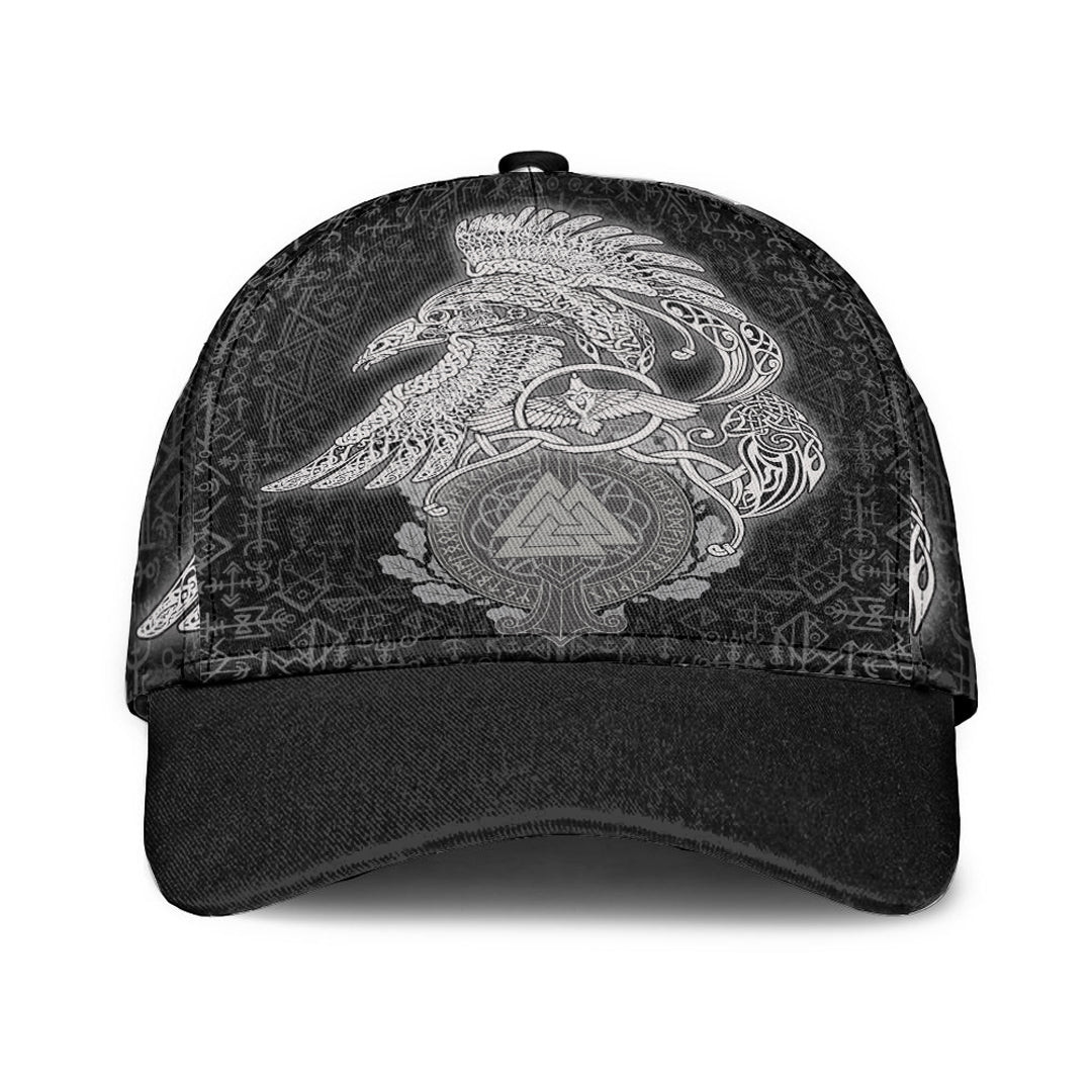 Adeenyc Classic Cap - Raven Celtic Viking Baseball Cap Trucker Hats Custom Hats Gifts For Men & Women