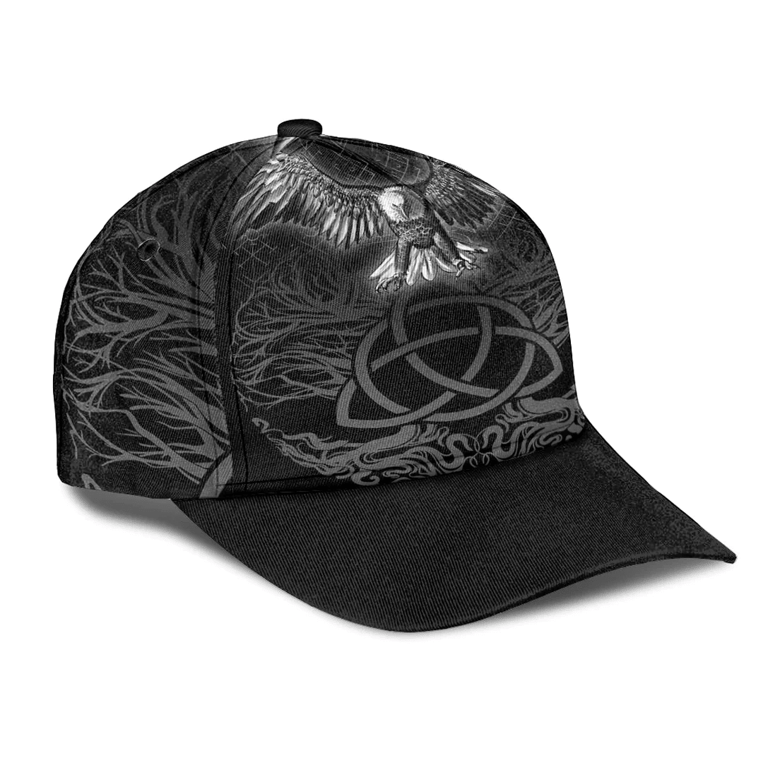 Adeenyc Classic Cap - Raven Tree Cletic Viking Baseball Cap Trucker Hats Custom Hats Gifts For Men & Women