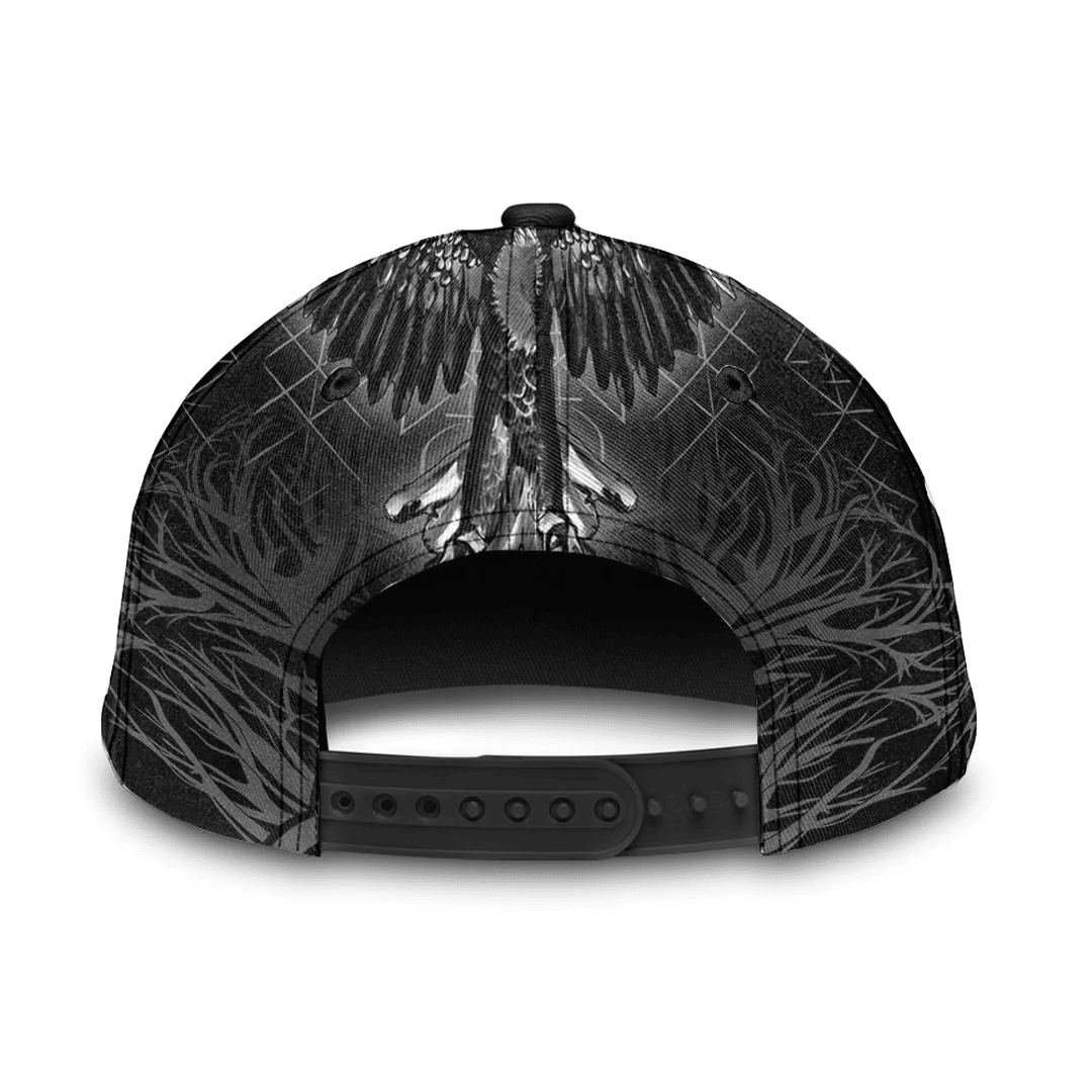 Adeenyc Classic Cap - Raven Tree Cletic Viking Baseball Cap Trucker Hats Custom Hats Gifts For Men & Women