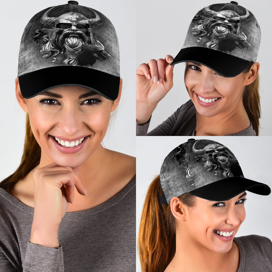 Adeenyc Classic Cap - Raven Viking Odin Baseball Cap Trucker Hats Custom Hats Gifts For Men & Women