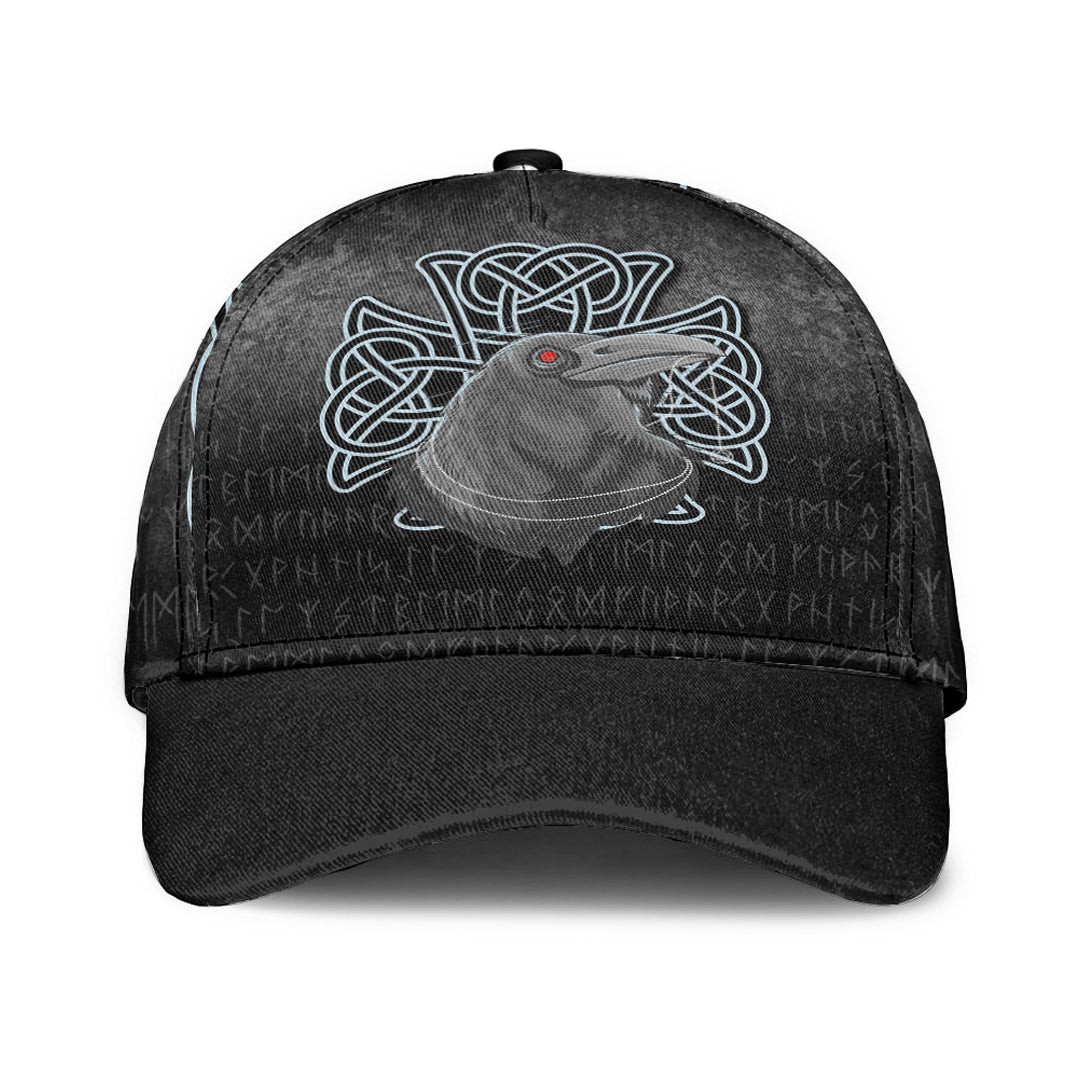 Adeenyc Classic Cap - Raven Viking Warrior Norse Baseball Cap Trucker Hats Custom Hats Gifts For Men & Women