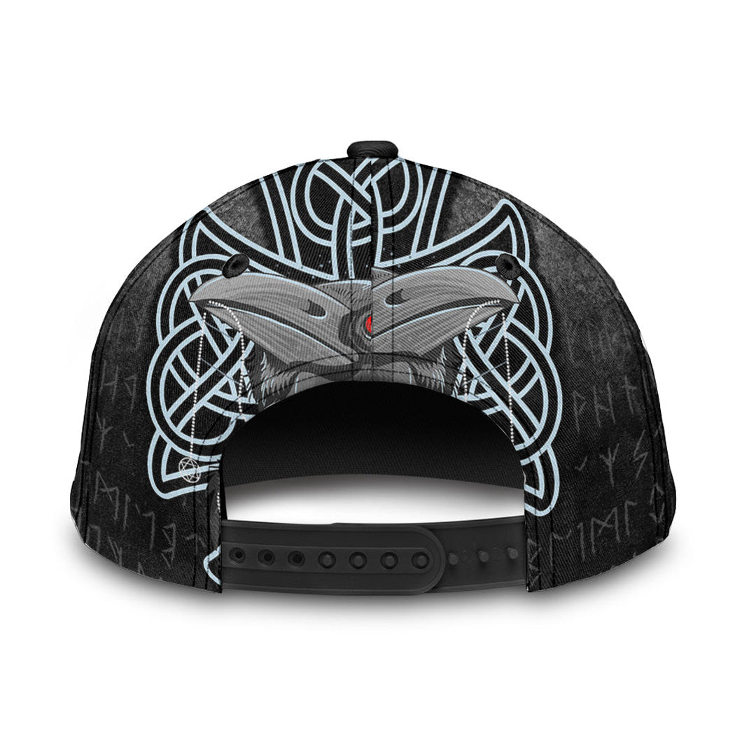 Adeenyc Classic Cap - Raven Viking Warrior Norse Baseball Cap Trucker Hats Custom Hats Gifts For Men & Women