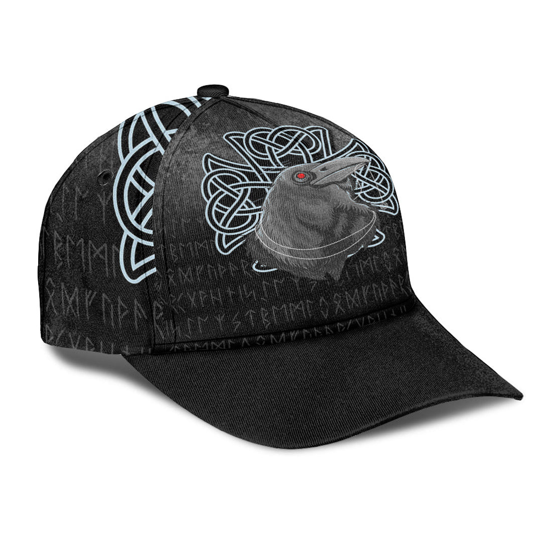 Adeenyc Classic Cap - Raven Viking Warrior Norse Baseball Cap Trucker Hats Custom Hats Gifts For Men & Women