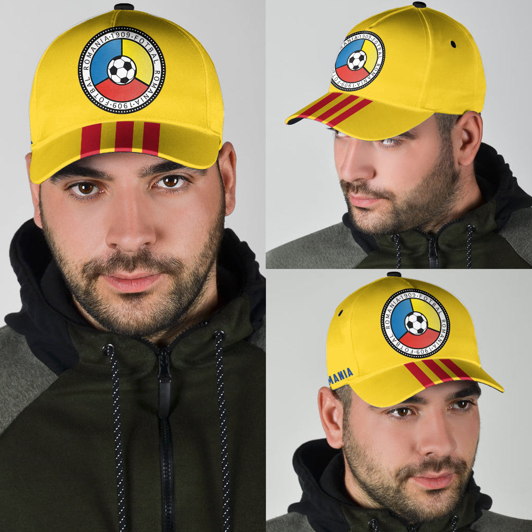 Adeenyc Classic Cap - Romania Euro 2024 A35 Trucker Hats Custom Hats Gifts For Men & Women