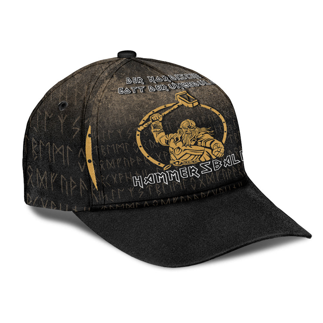 Adeenyc Classic Cap -The Nordic God Of Impatience Hammersbald Baseball Cap Trucker Hats Custom Hats Gifts For Men & Women