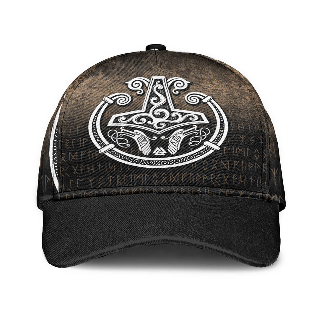 Adeenyc Classic Cap -Thors-Hammer-Mjolnir-Viking-Torc-Norse-Pagan Baseball Cap Trucker Hats Custom Hats Gifts For Men & Women