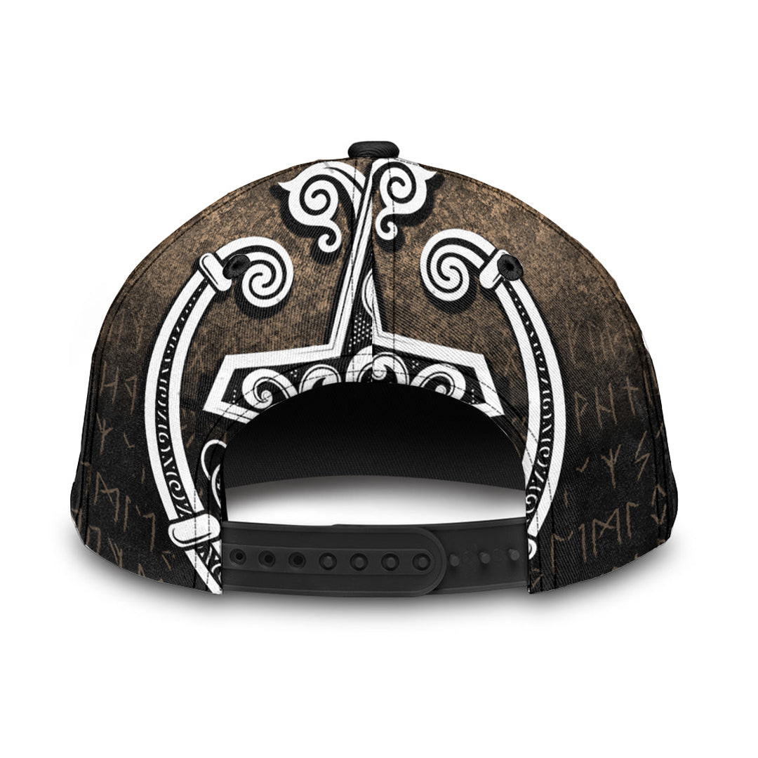 Adeenyc Classic Cap -Thors-Hammer-Mjolnir-Viking-Torc-Norse-Pagan Baseball Cap Trucker Hats Custom Hats Gifts For Men & Women