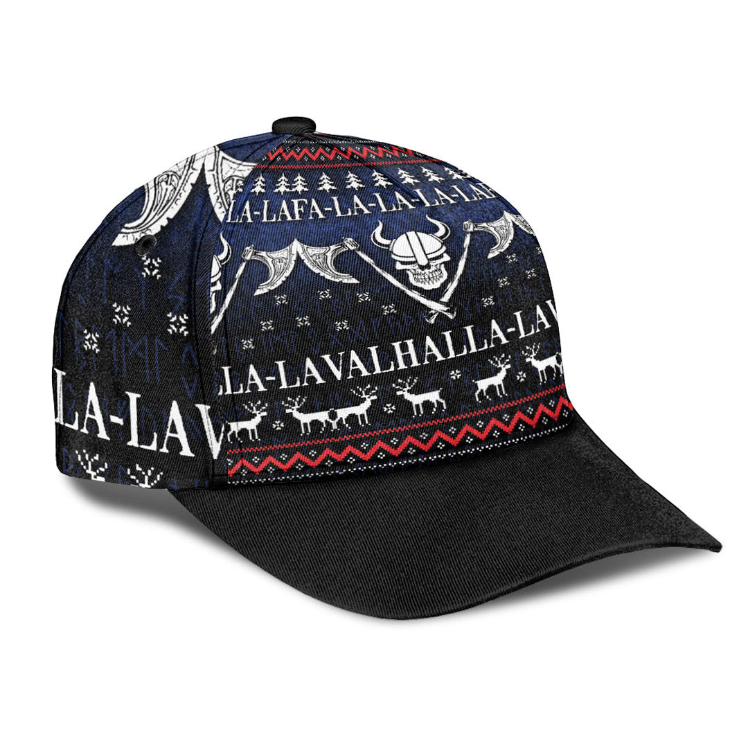 Adeenyc Classic Cap - Ugly Christmas Viking Fa La La La La Valhalla La Baseball Cap Trucker Hats Custom Hats Gifts For Men & Women