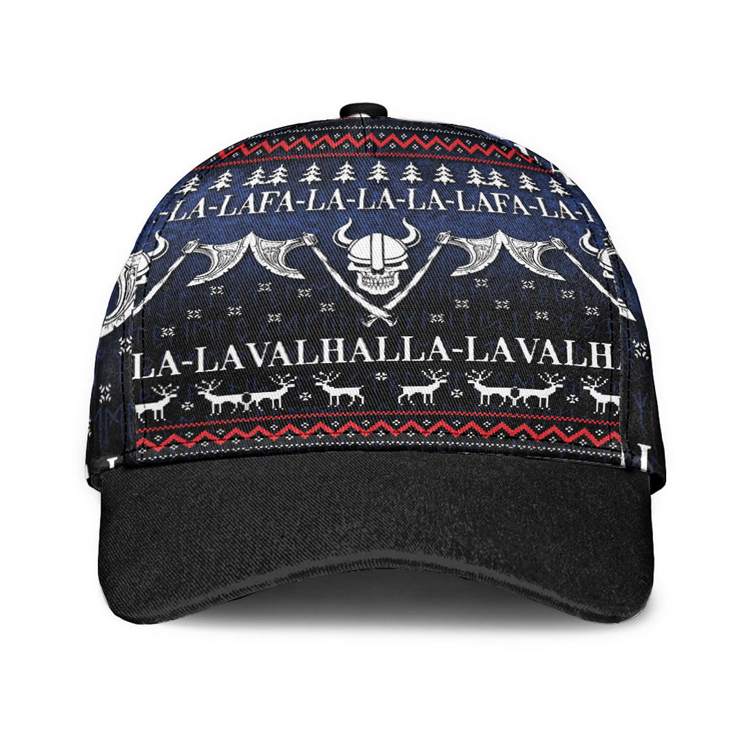 Adeenyc Classic Cap - Ugly Christmas Viking Fa La La La La Valhalla La Baseball Cap Trucker Hats Custom Hats Gifts For Men & Women