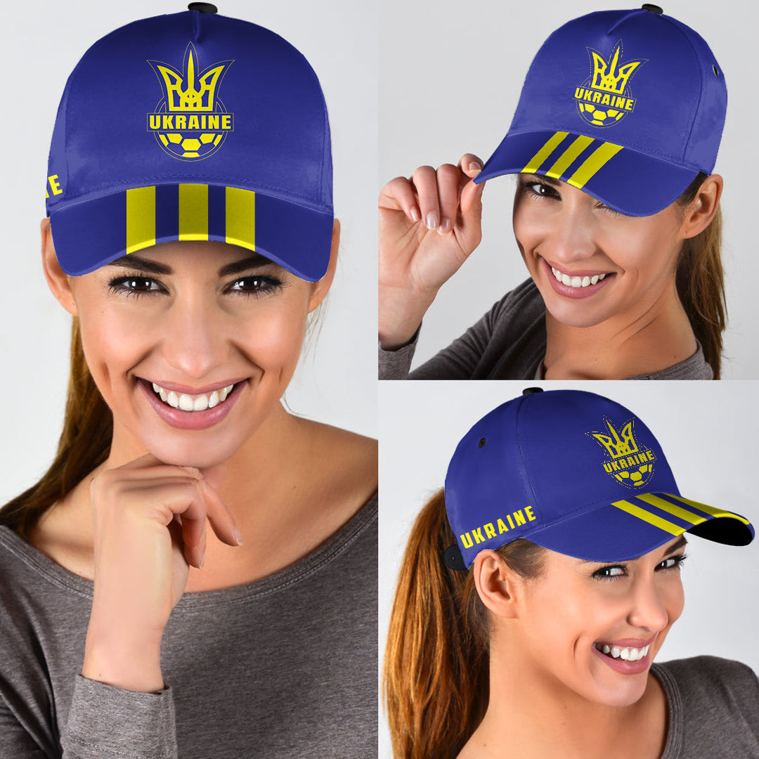 Adeenyc Classic Cap - Ukraine Euro 2024 A35 Trucker Hats Custom Hats Gifts For Men & Women