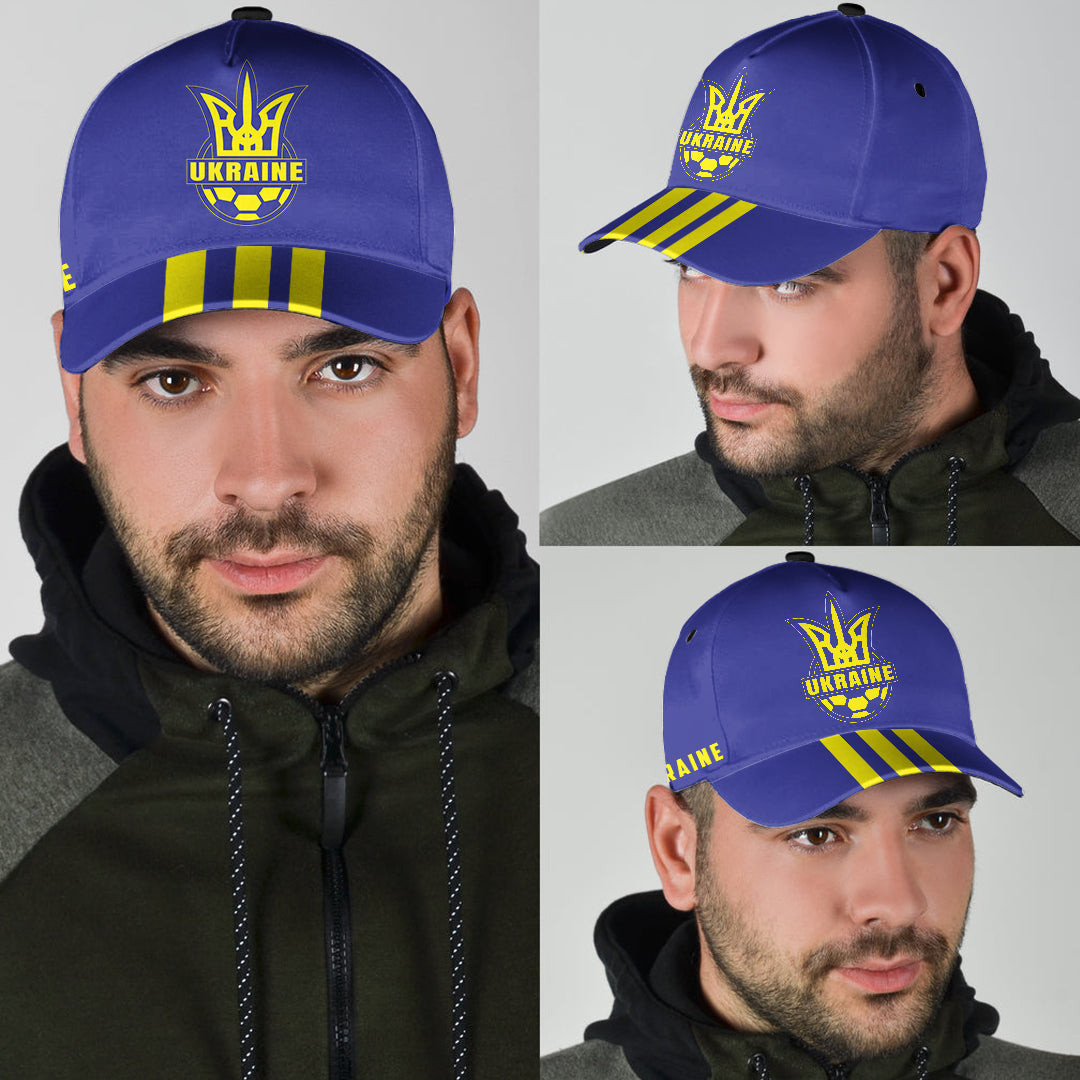 Adeenyc Classic Cap - Ukraine Euro 2024 A35 Trucker Hats Custom Hats Gifts For Men & Women