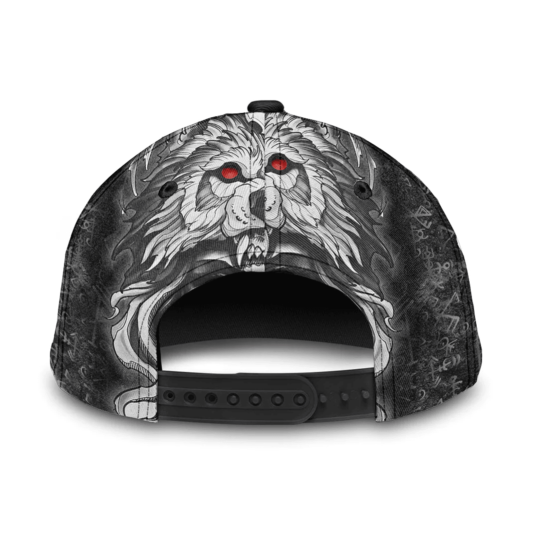 Adeenyc Classic Cap - Valkyries And Wolf Moon Viking Baseball Cap Trucker Hats Custom Hats Gifts For Men & Women