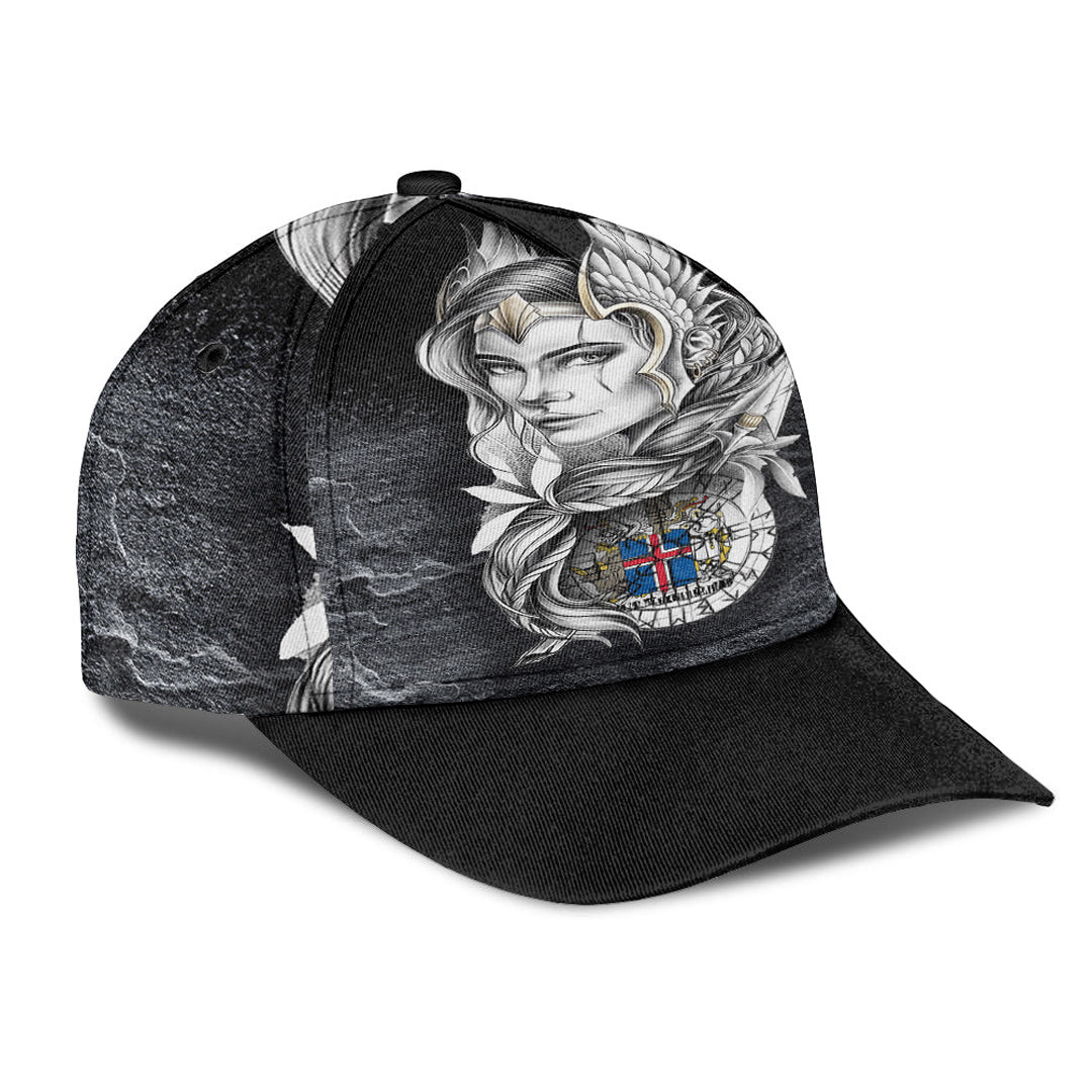 Adeenyc Classic Cap - Valkyries Iceland Viking Country Baseball Cap Trucker Hats Custom Hats Gifts For Men & Women