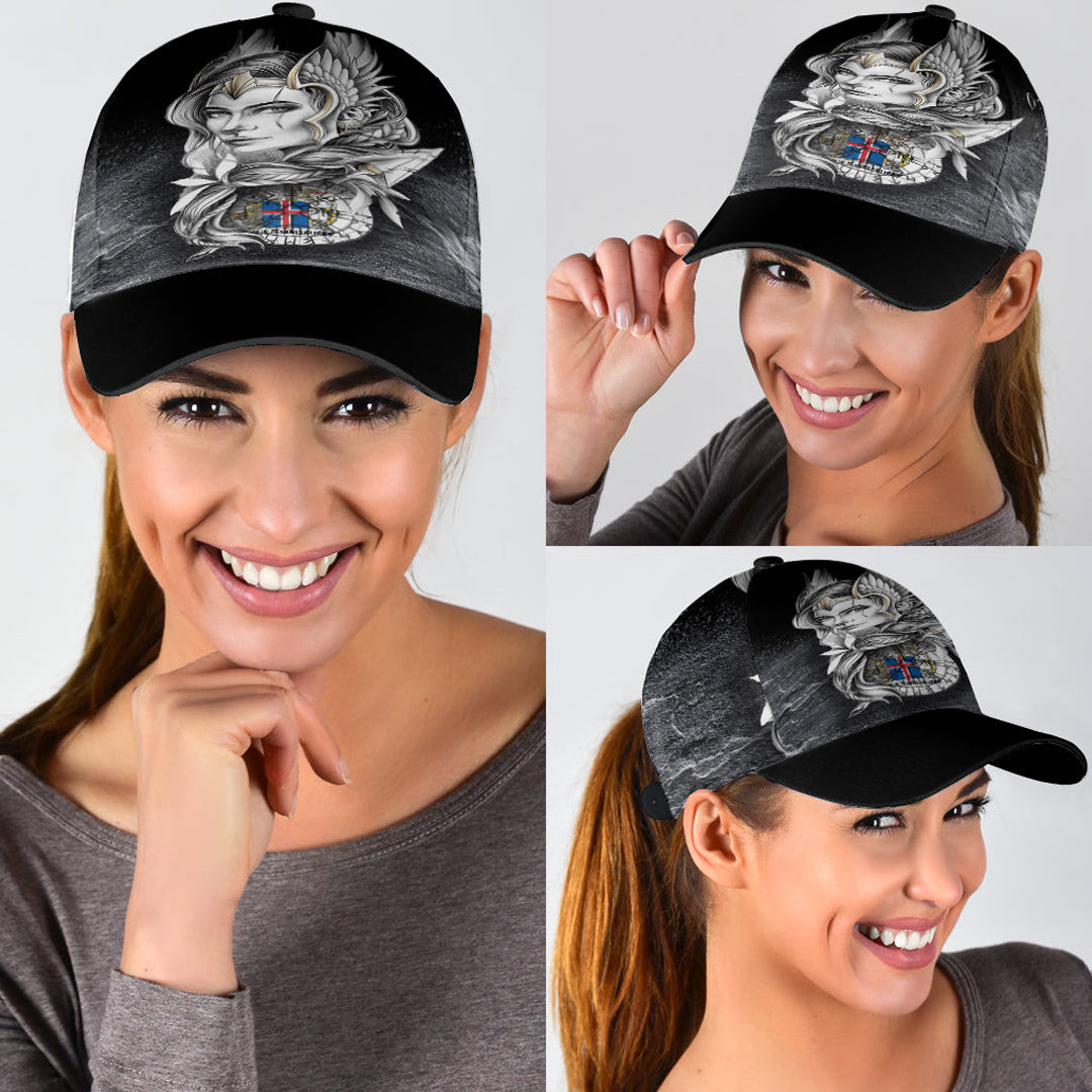 Adeenyc Classic Cap - Valkyries Iceland Viking Country Baseball Cap Trucker Hats Custom Hats Gifts For Men & Women