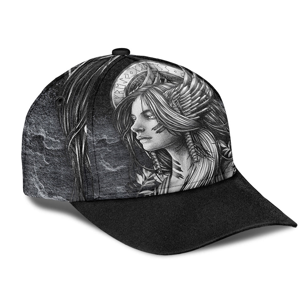 Adeenyc Classic Cap - Valkyries Sad Viking Baseball Cap Trucker Hats Custom Hats Gifts For Men & Women