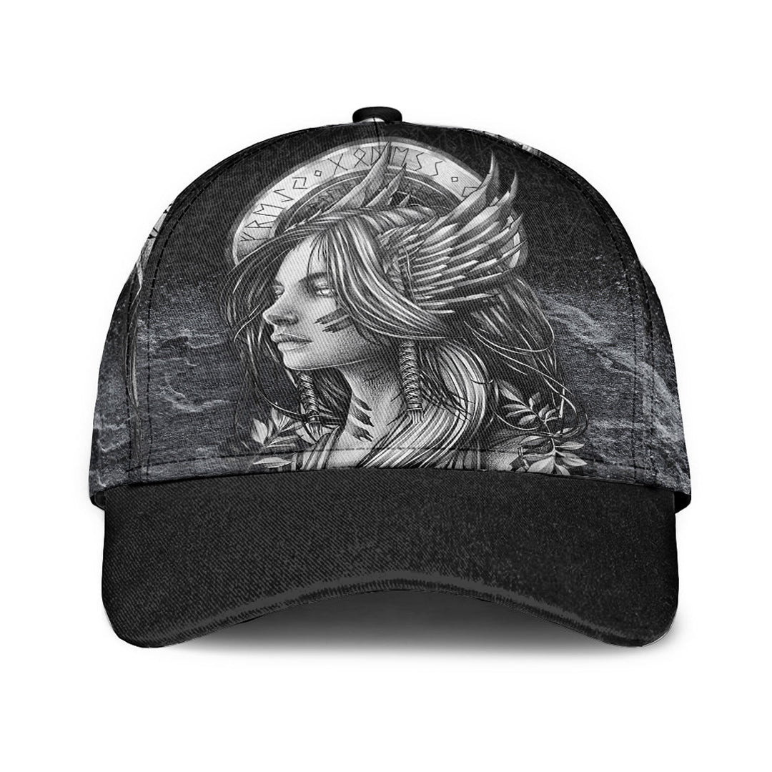Adeenyc Classic Cap - Valkyries Sad Viking Baseball Cap Trucker Hats Custom Hats Gifts For Men & Women