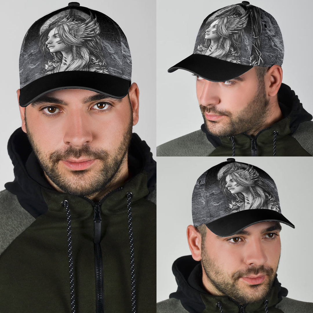 Adeenyc Classic Cap - Valkyries Sad Viking Baseball Cap Trucker Hats Custom Hats Gifts For Men & Women