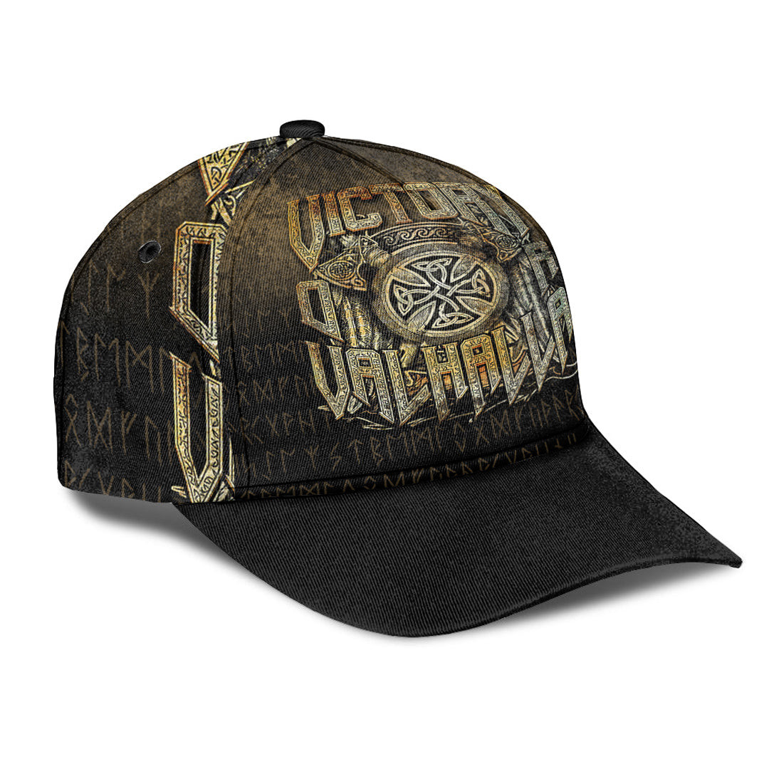 Adeenyc Classic Cap - Victory or Valhalla Baseball Cap Trucker Hats Custom Hats Gifts For Men & Women