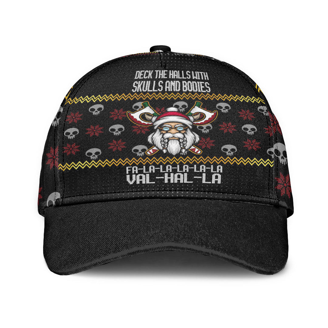 Adeenyc Classic Cap - Viking Santa In Valhalla Style Christmas Baseball Cap Trucker Hats Custom Hats Gifts For Men & Women