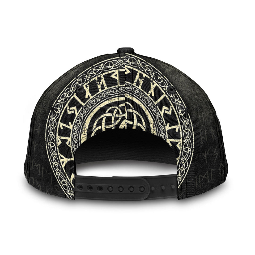 Adeenyc Classic Cap - Viking Wolf - Gold Version Baseball Cap Trucker Hats Custom Hats Gifts For Men & Women