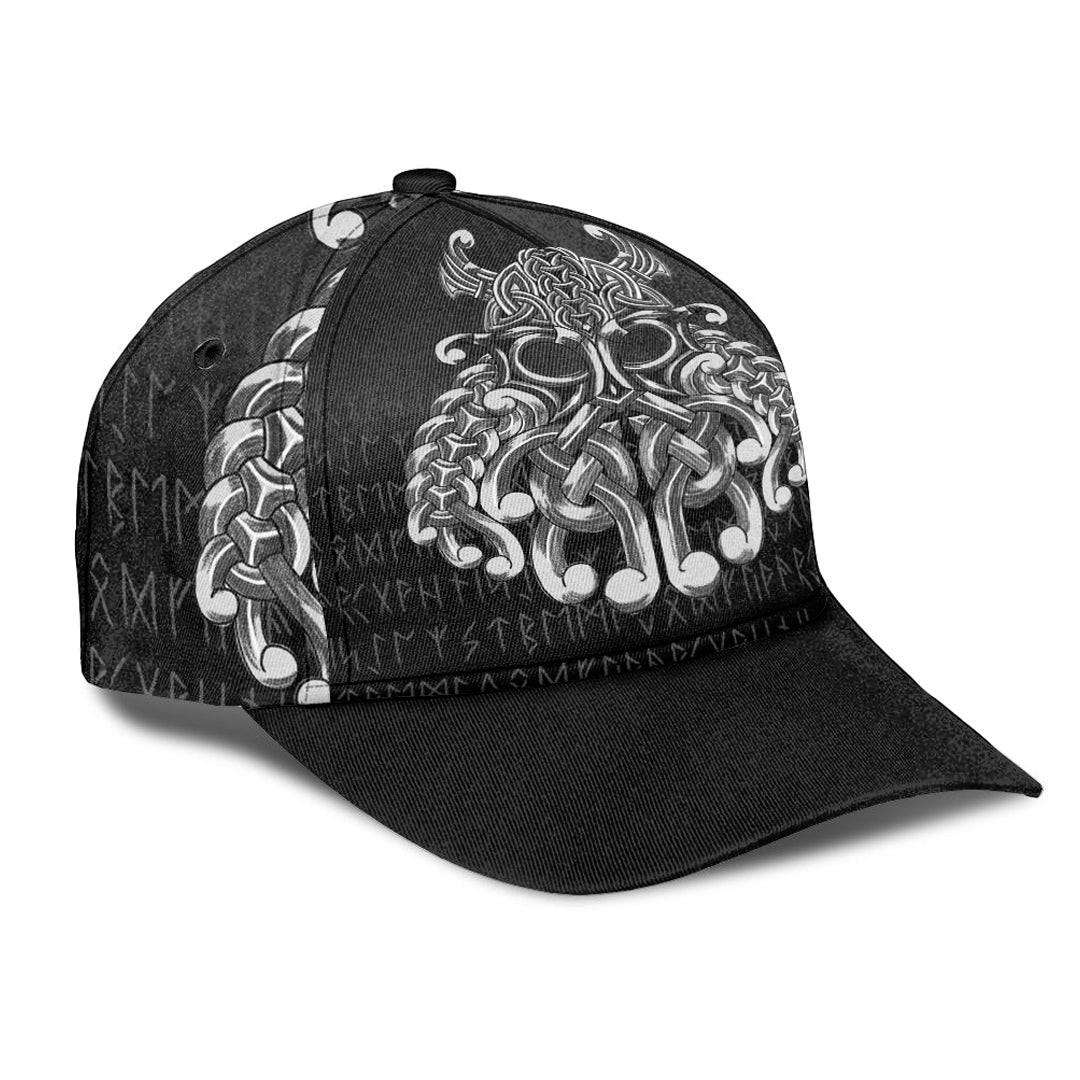 Adeenyc Classic Cap - Vikings Odin Valhalla Baseball Cap Trucker Hats Custom Hats Gifts For Men & Women