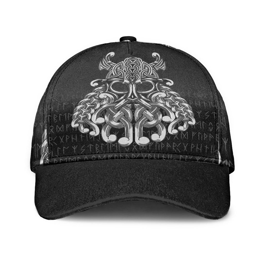 Adeenyc Classic Cap - Vikings Odin Valhalla Baseball Cap Trucker Hats Custom Hats Gifts For Men & Women