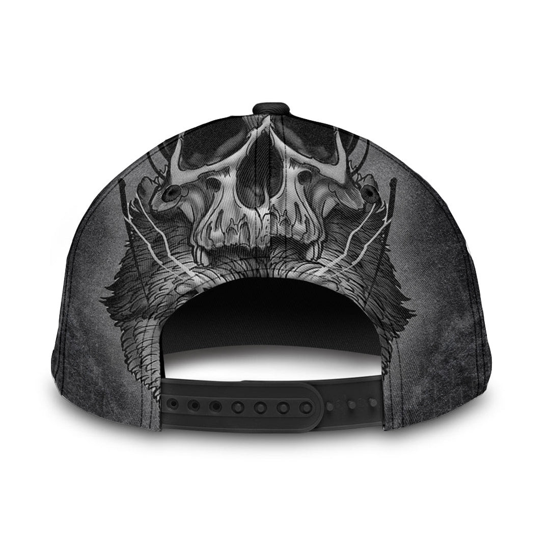 Adeenyc Classic Cap - Wolf And Skull Baseball Cap Trucker Hats Custom Hats Gifts For Men & Women