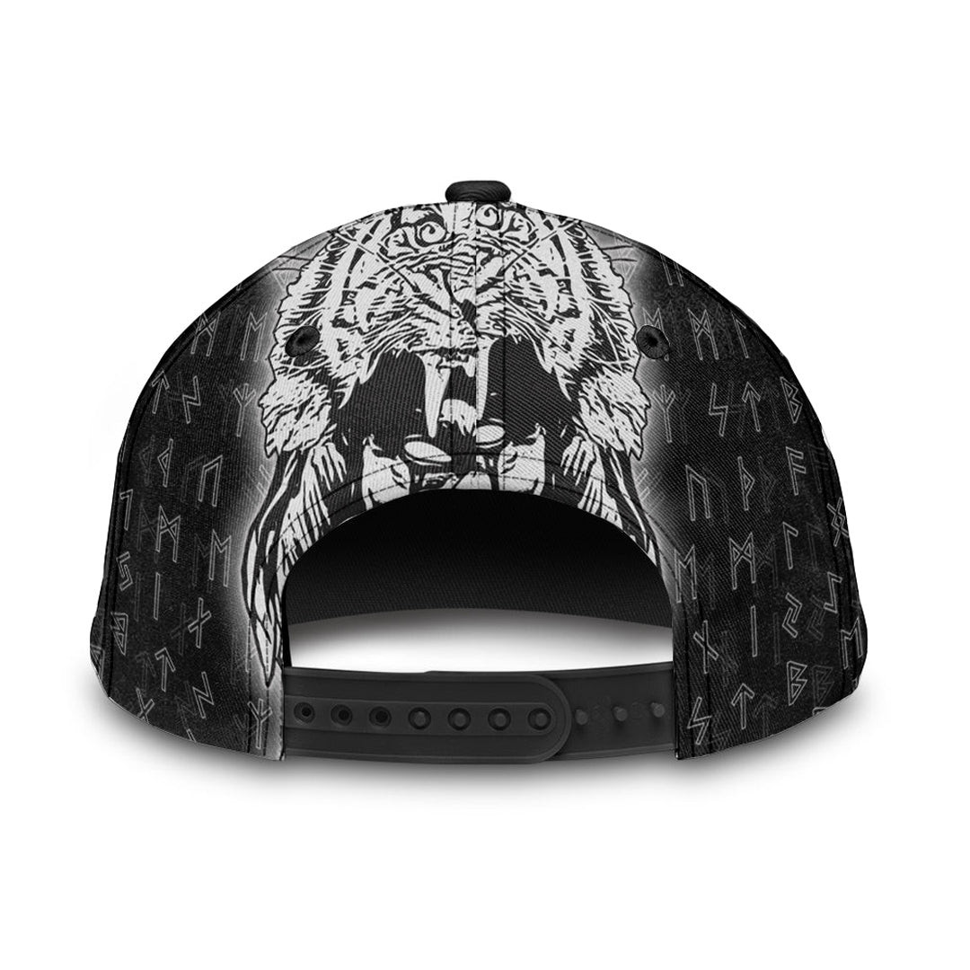 Adeenyc Classic Cap - Wolf Odin Viking Baseball Cap Trucker Hats Custom Hats Gifts For Men & Women