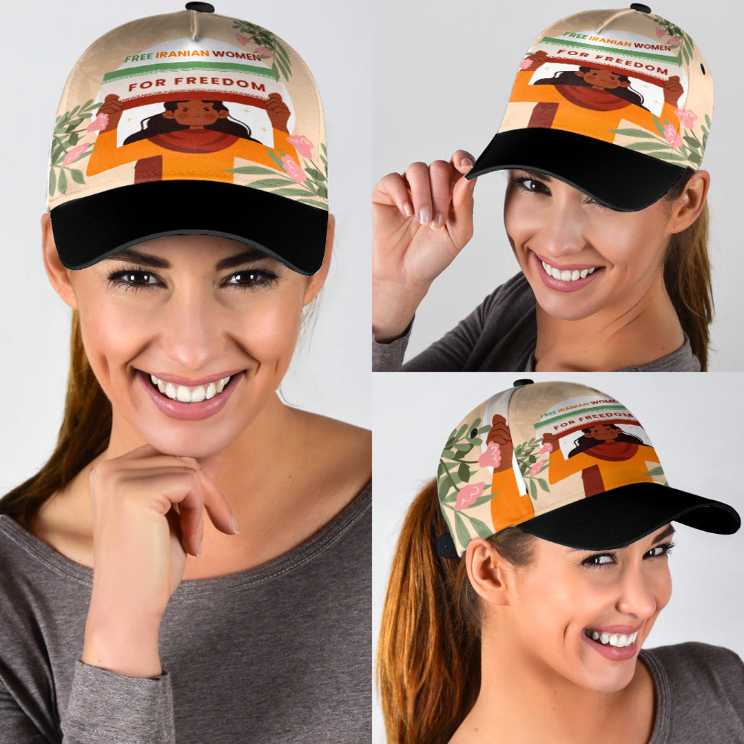 Adeenyc Classic Cap - Women Iranian Free Baseball Cap Trucker Hats Custom Hats Gifts For Men & Women