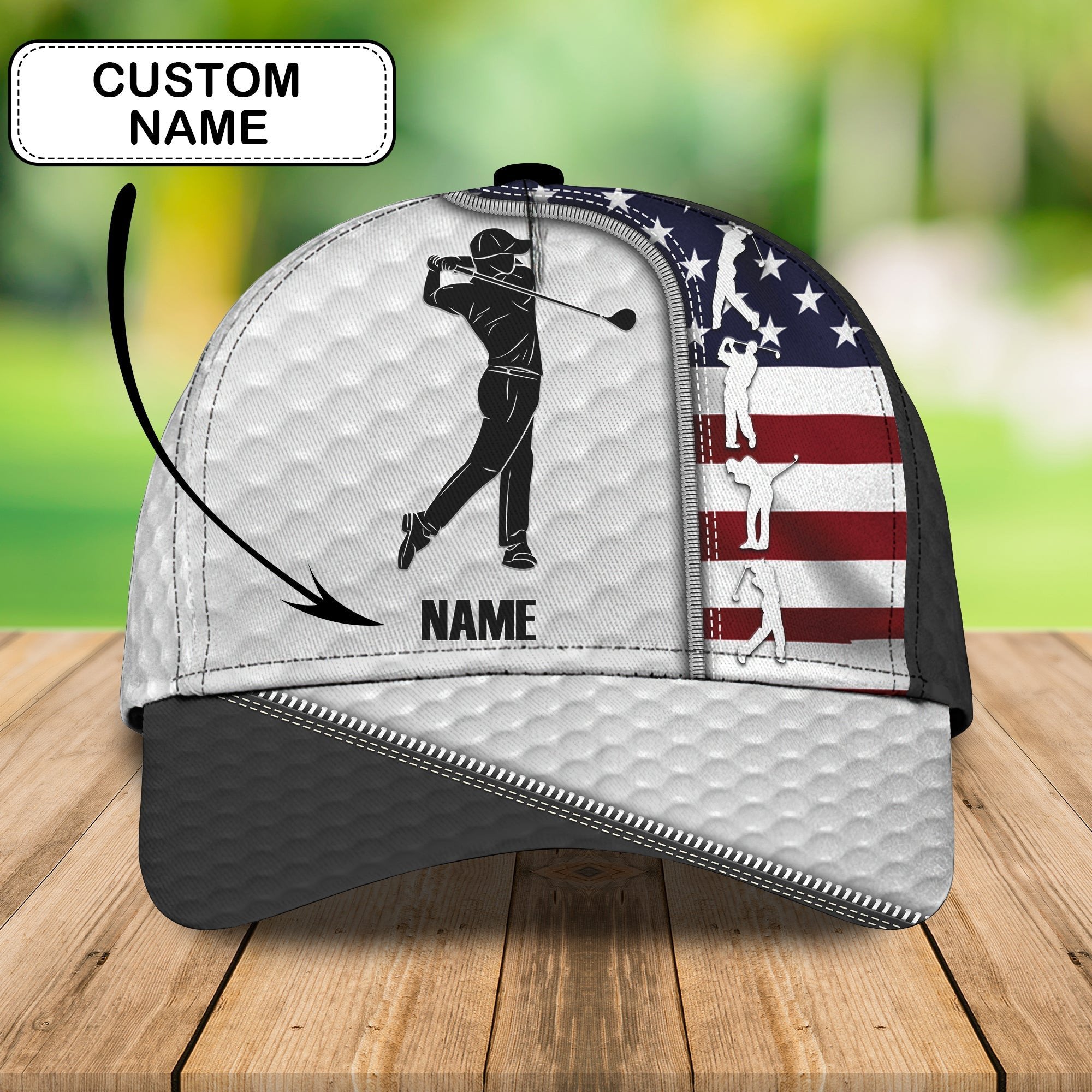 Adeenyc Classic Customizable Cap - Personalized Golf Accessories Hats Gifts for men & women Adeenyc.com