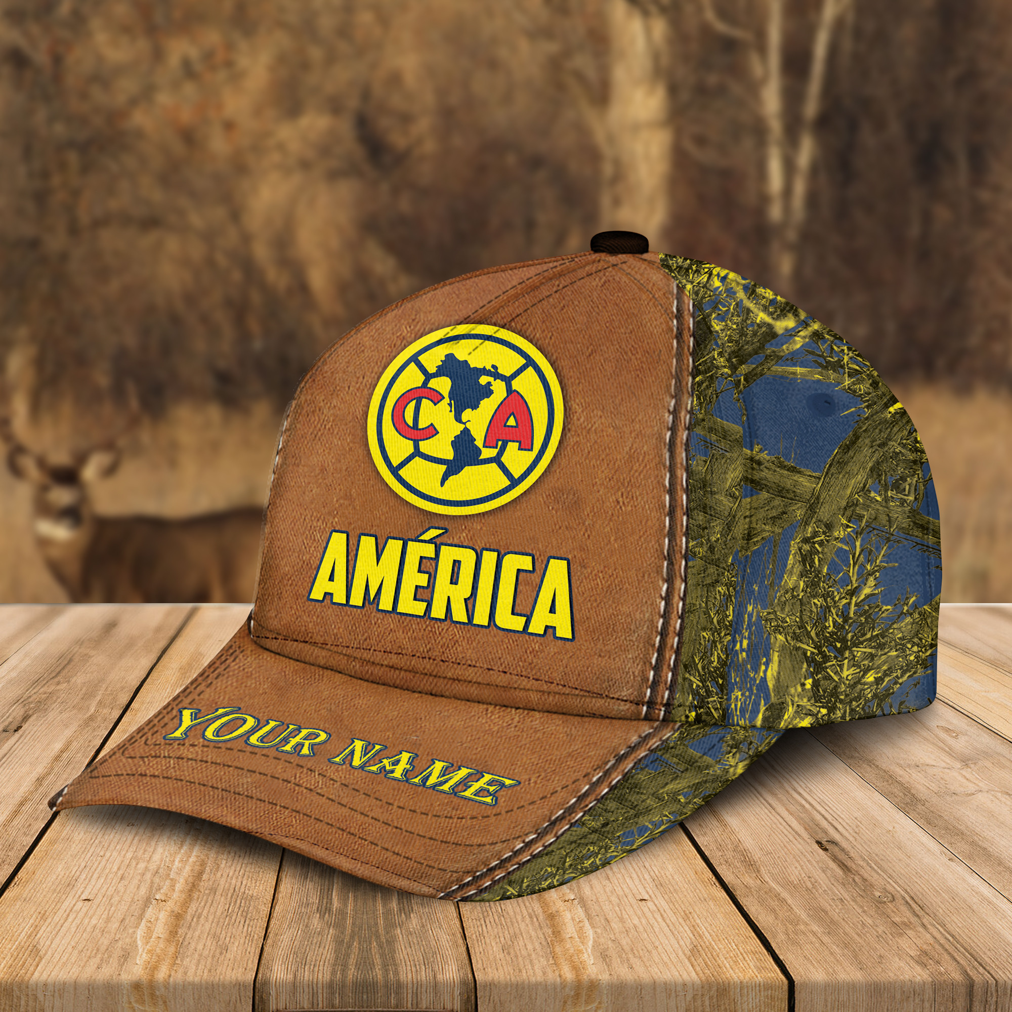 Adeenyc Club AmÃ©rica FLIG Personalized Classic Cap Best Gift For Fans