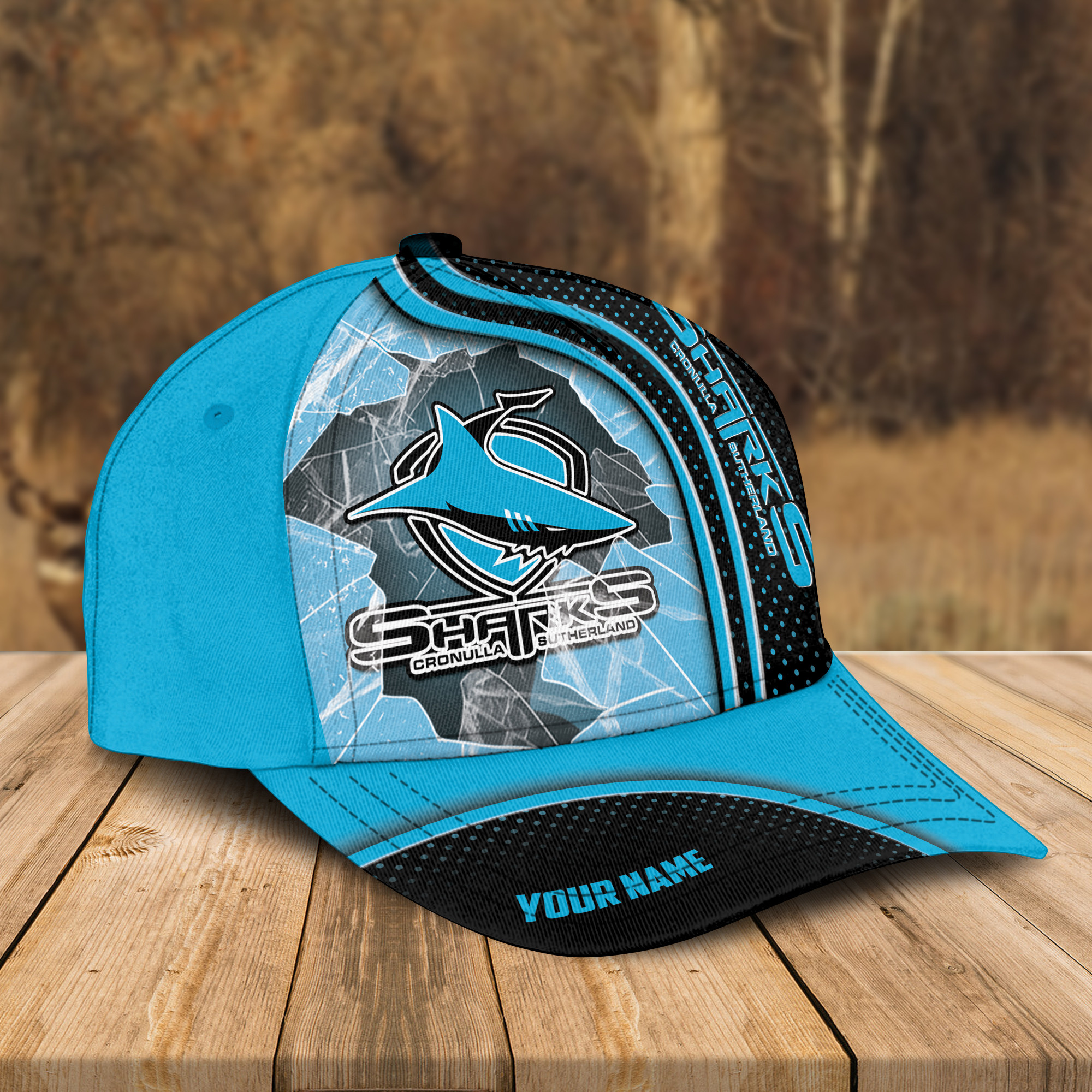 Adeenyc Cronulla Sharks NRL Personalized Classic Cap Best Gift For Fans